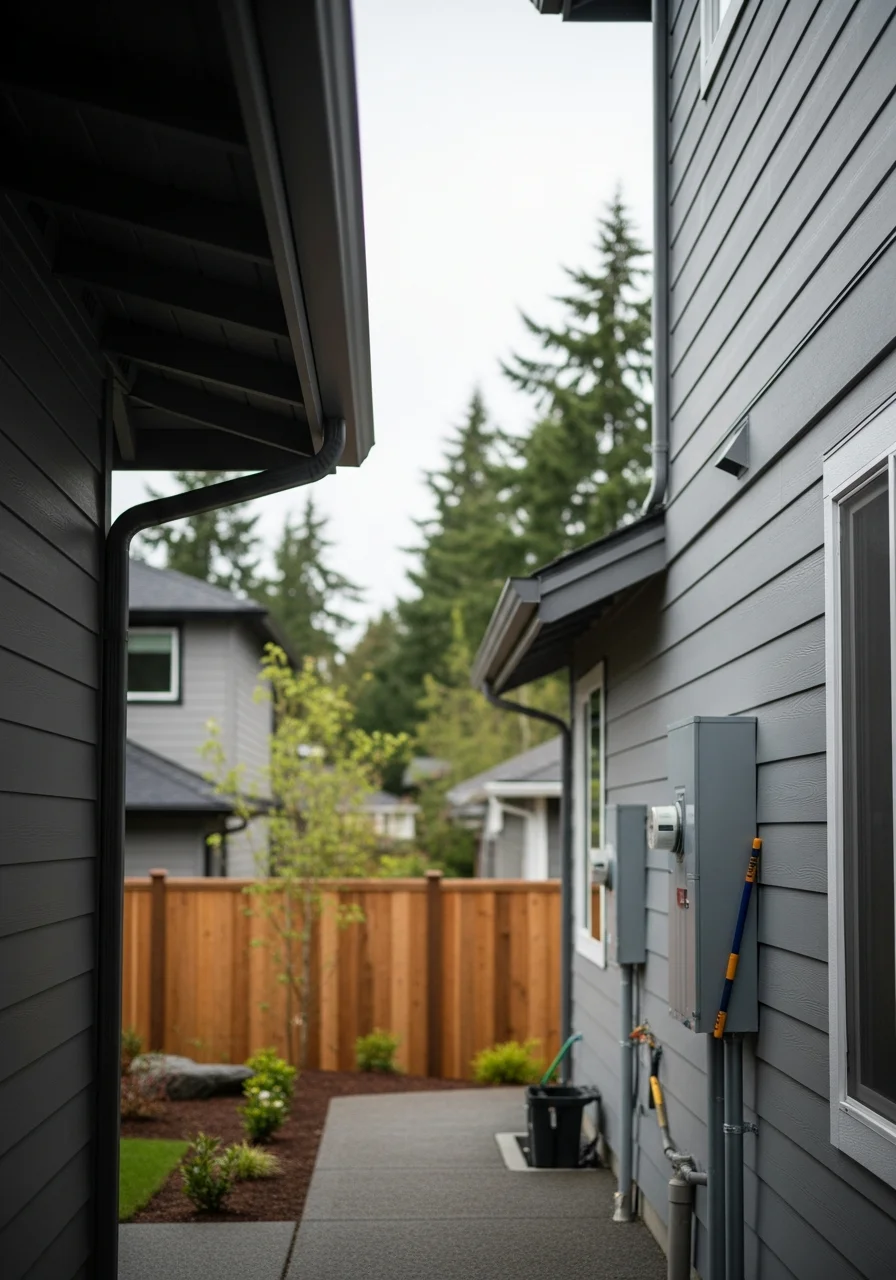 High-quality Redmond home exterior showing contemporary design and craftsmanship.